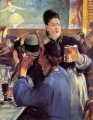 Rincón de un caféConcierto Realismo Impresionismo Edouard Manet